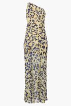 Asymmetric Panel Maxi Dress