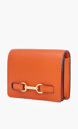 Carson Small Pebbled Leather Wallet