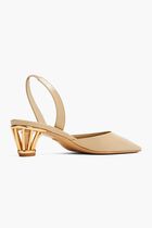 Cage Heel Slingback Sandals