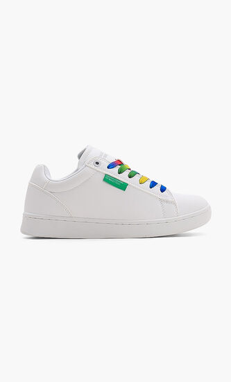 Label Multicolor Laces Sneakers