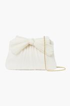 Rayne Pearl Bow Clutch