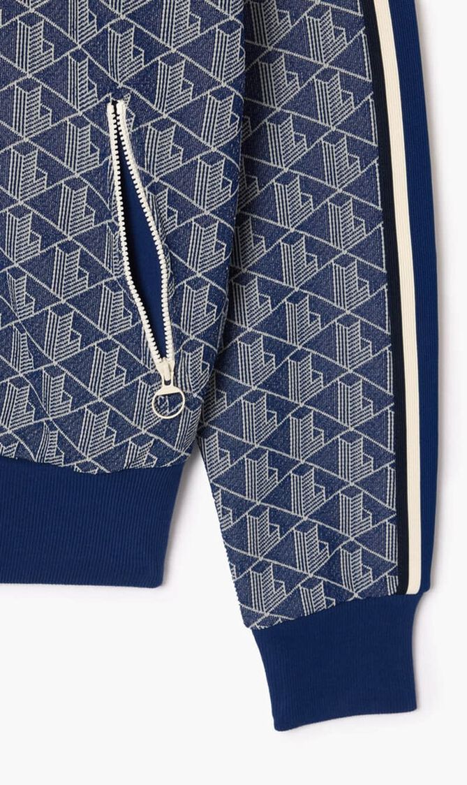 Jacquard Monogram Hoodie