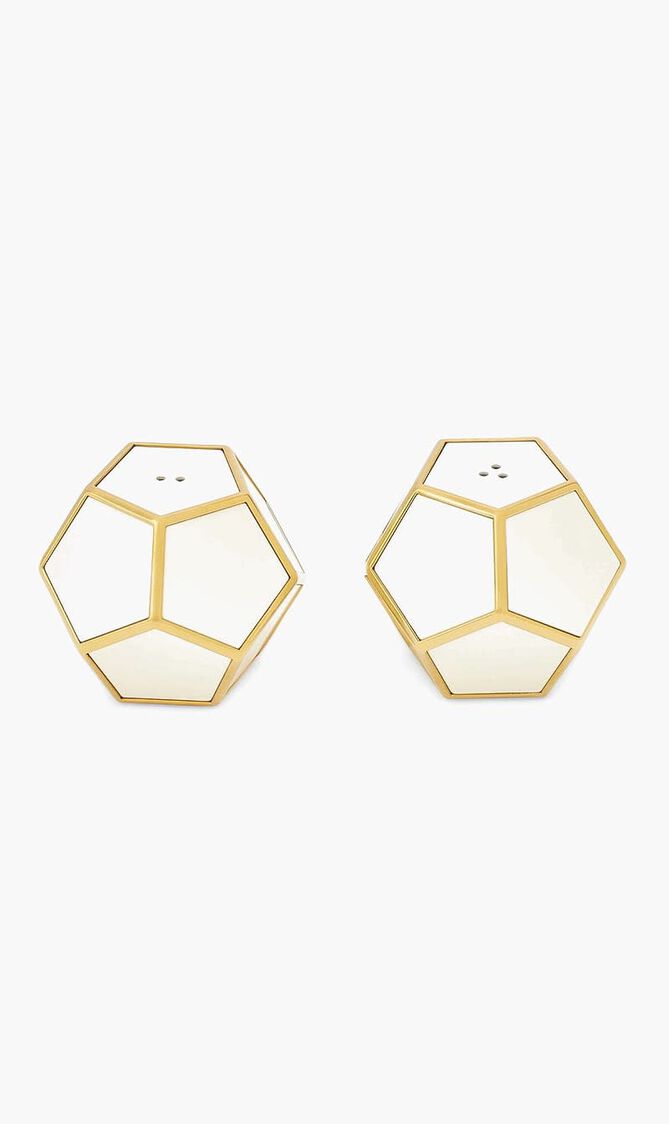 Pentagon Spice Jewels Salt and Pepper Shakers Set Of 2