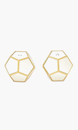 Pentagon Spice Jewels Salt and Pepper Shakers Set Of 2