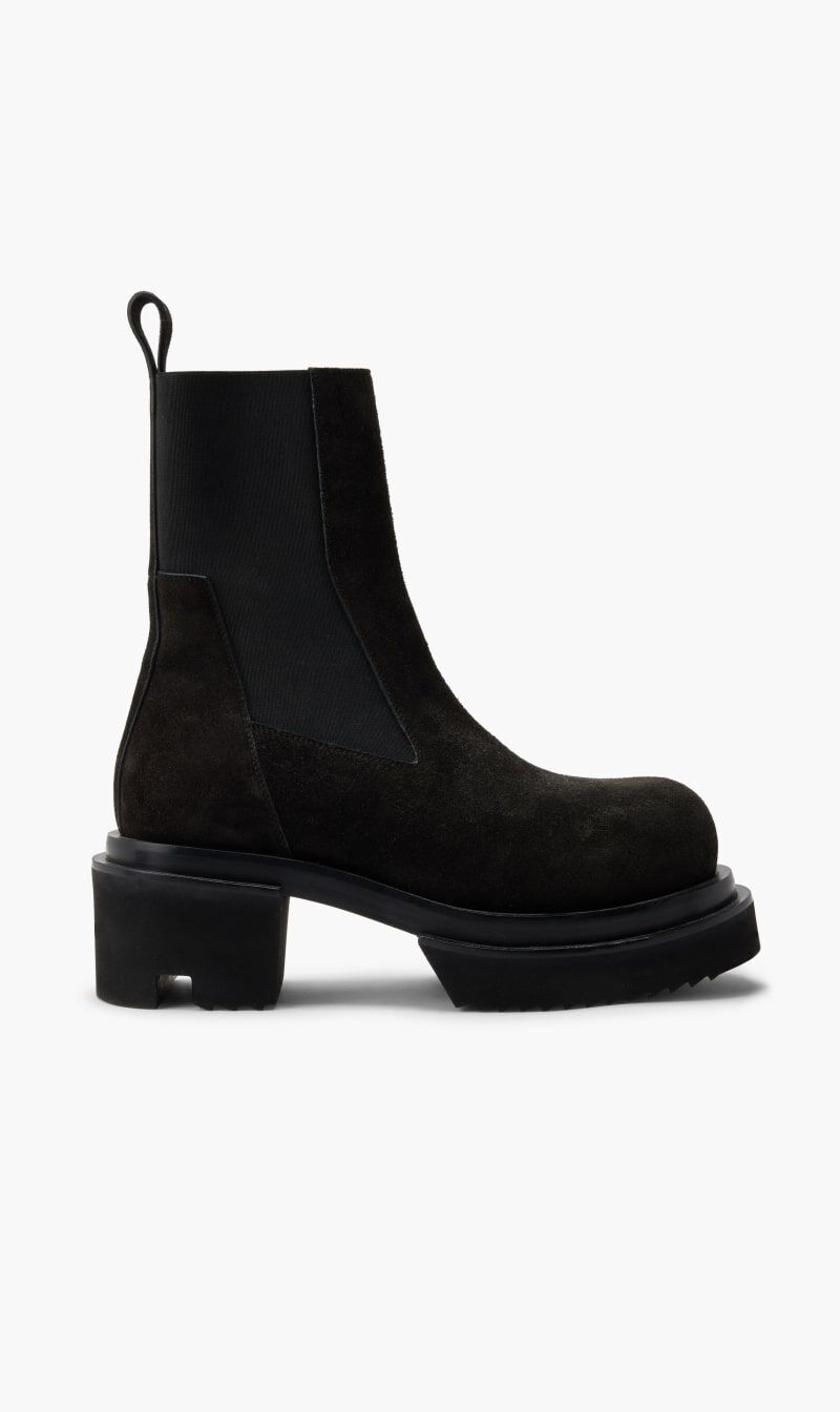 靴 Rickowens Beatle Bogun RICK OWENS Beatle Bogun leather Chelsea boots | NET-A-PORTER