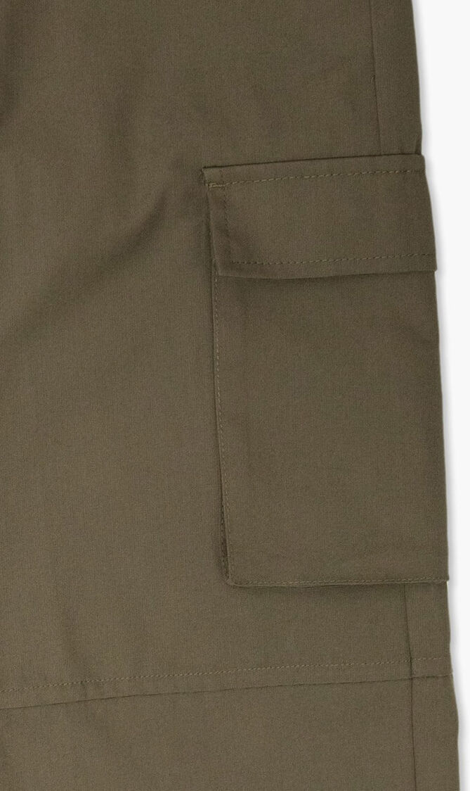 BOOKISH LOGO BELT CARGO PANT MILITARY FU