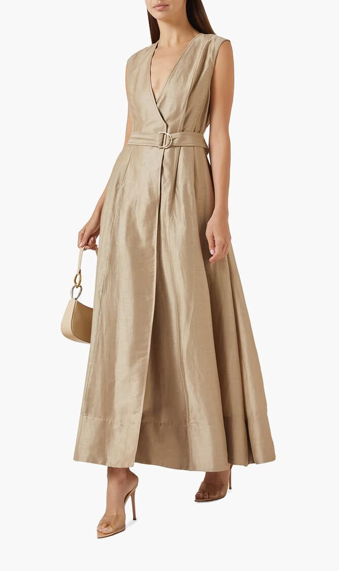 Hepworth Belted Maxi Dress