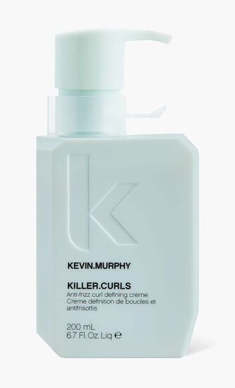 KEVIN MURPHY KILLER CURLS 200ML - ANTI FRIZZ CURL DEFINING HAIR CREAM FOR MEDIUM TO COURSE CURLY OR WAVY HAIR