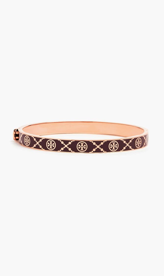 T Monogram Hinge Bracelet