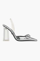Gianni Ribbon Metallic Pumps