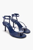 DOMA STONED SUEDE HEEL 65MM