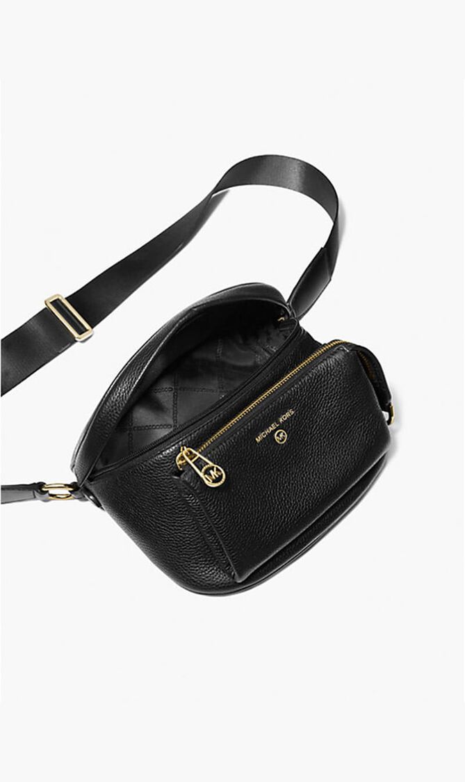 Slater Medium Pebbled Leather Sling Bag