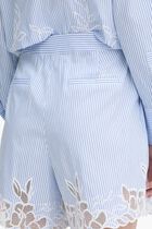 EMBROIDERY CUT OUT SHORTS
