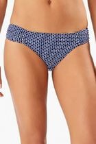 SUN LILIES REV SIDE SHIRRED HIPSTER