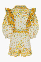 Printed Denim Azalba Jumpsuit