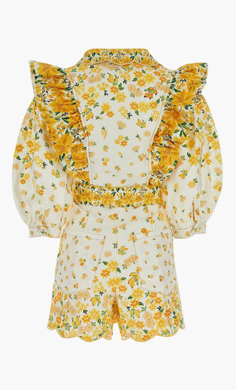 Printed Denim Azalba Jumpsuit