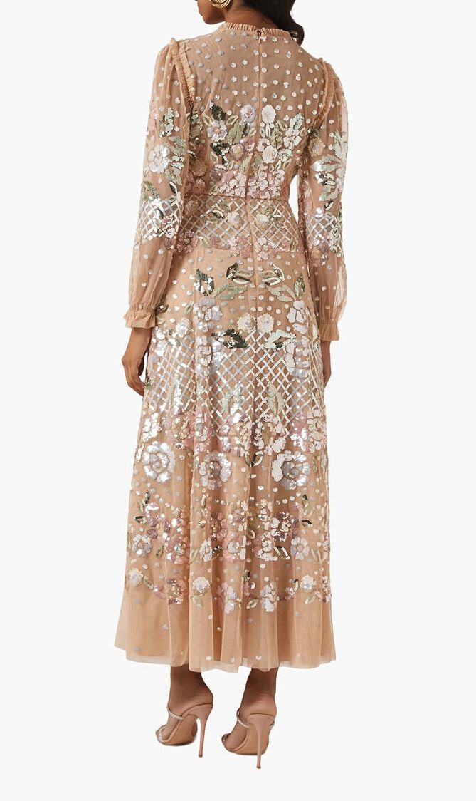 Rosalie Embellished Ankle Gown