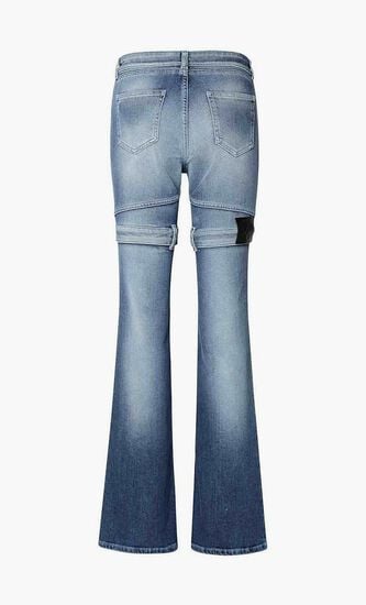 UPSIDE DOWN PANTS EXTREME WASH BLUE NO C