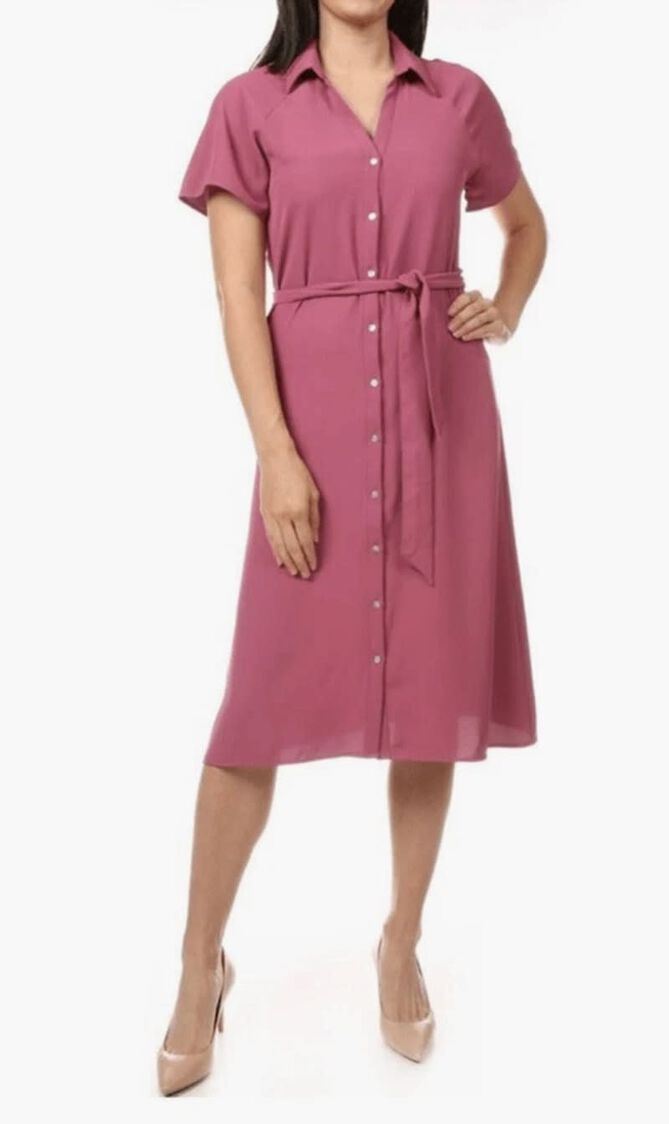 Aston Midi Shirt Dress