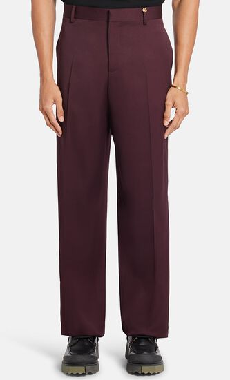 FORMAL PANT CINZED WOOL FABRIC