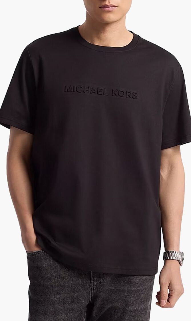 EMBOSSED LOGO TEE