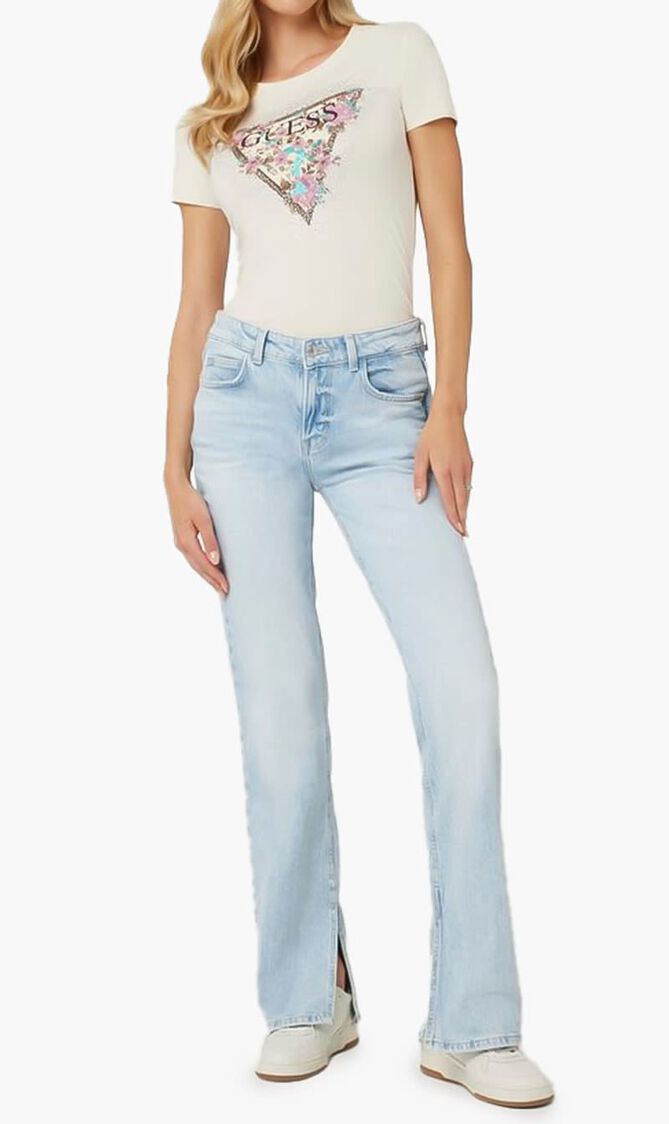 Ss Cn Cherry Flower Tee