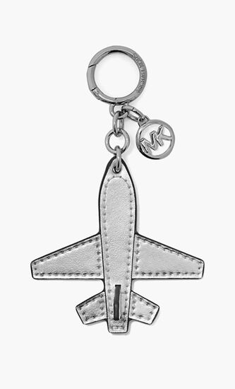Airplane Metallic Keychain