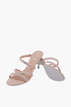 Lisa Crystals 80 Slider Sandals
