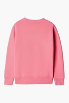 BOOKISH BIT LOGO CREWNECK FUCHSIA WHITE BOOKISH BIT LOGO CREWNECK FUCHSIA WHITE