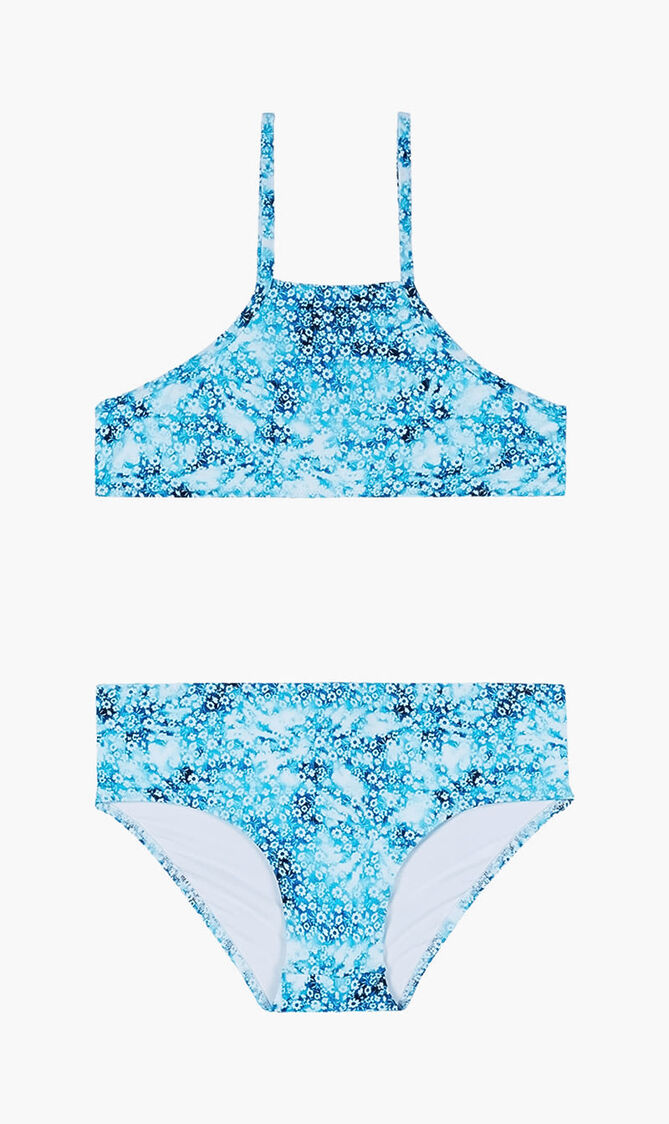 Gomette Flowers Tie & Dye Bikini
