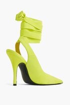 Ribbon Slingback Heels