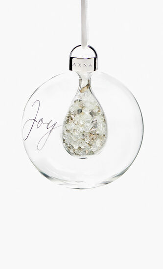Holiday Joy Ornament Crystal
