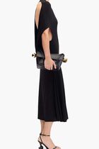 Asymmetric Draped Dress