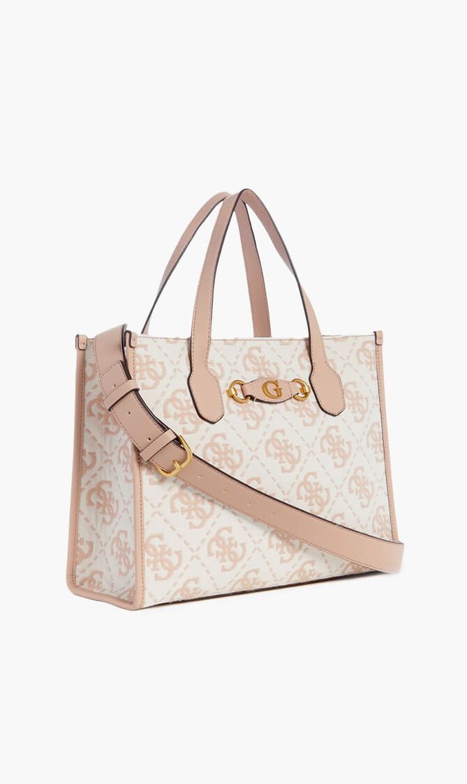 Logo Izzy Compartment Tote Bag