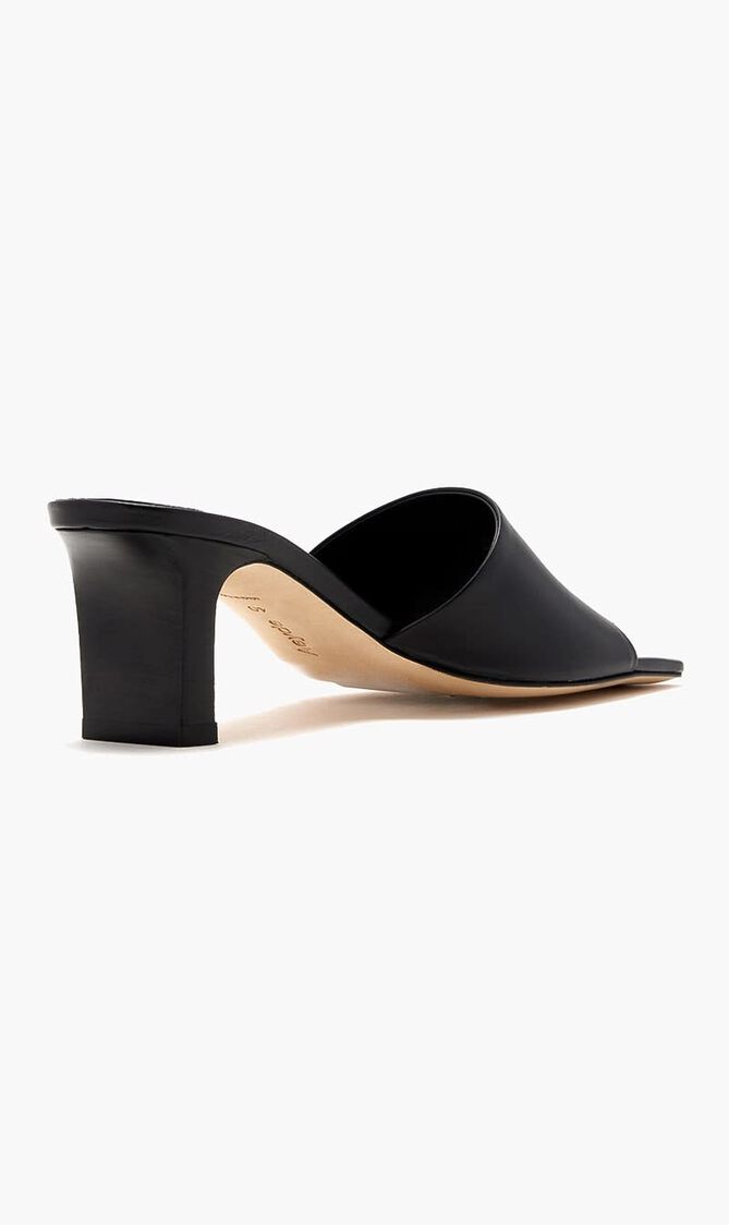 JESSIE NAPPA LEATHER BLACK