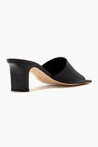 JESSIE NAPPA LEATHER BLACK
