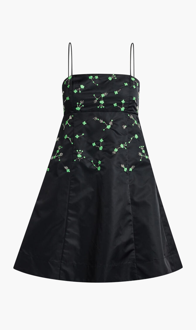 OUTERWEAR NYLON MINI DRESS