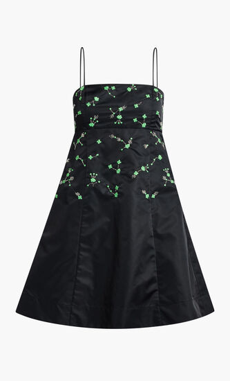 OUTERWEAR NYLON MINI DRESS