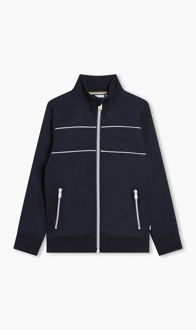 Sweat Zipper Sweatshirt