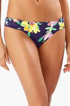 SUN LILIES REV SIDE SHIRRED HIPSTER