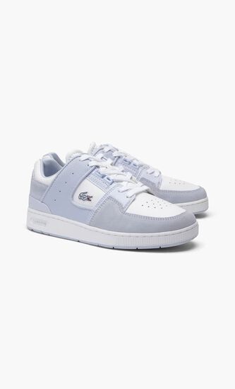 Court Cage Leather Trainers