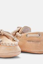 LACE UP SUEDE LEATHER LOAFER