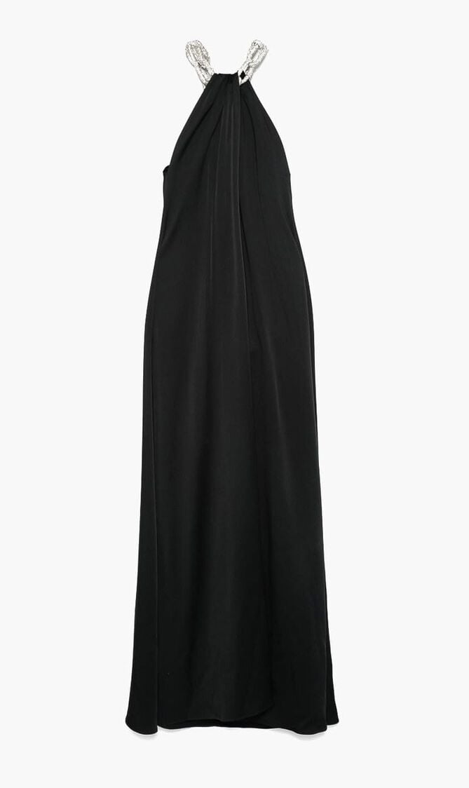 CHAIN EMBELLISHED DRESS