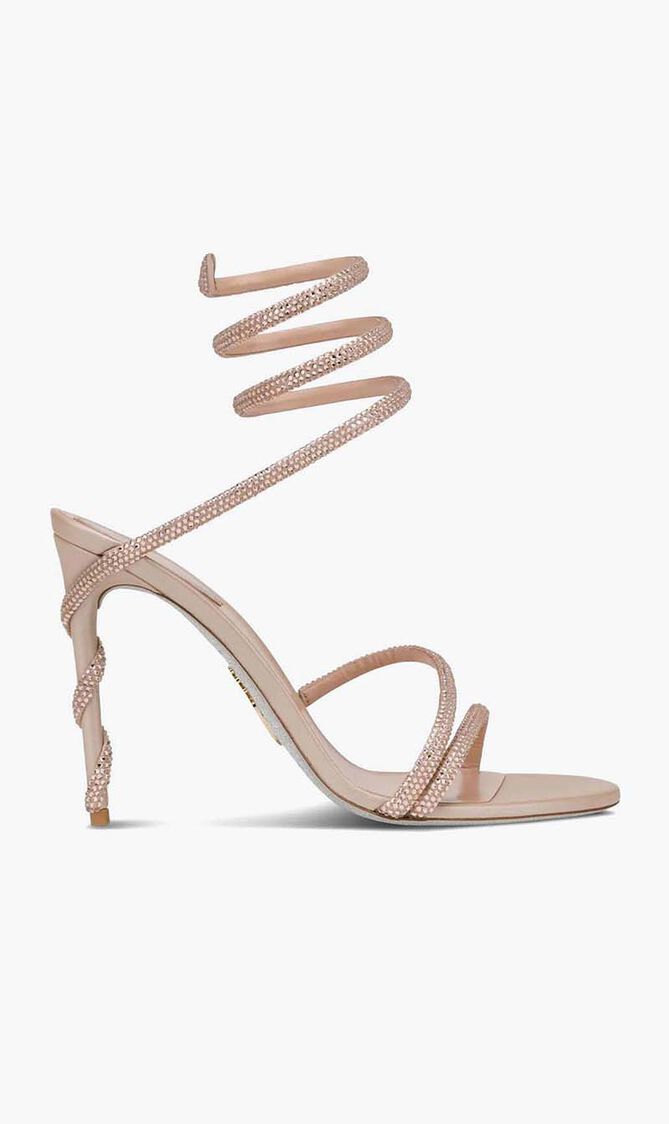 NUDE SATINSILK STRASS