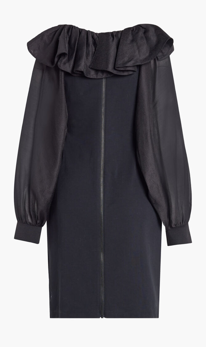 HUN'S PICK BIG COLLAR DRESS