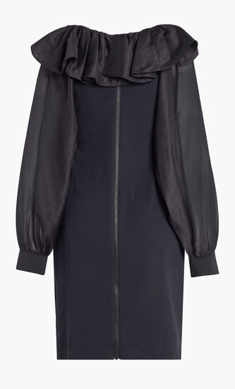 HUN'S PICK BIG COLLAR DRESS