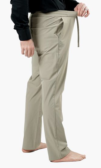 ANGELO KAHEL TROUSERS DARK BEIGE PNT 6081
