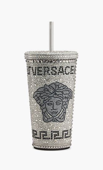 Medusa Crystal Travel Cup Silver