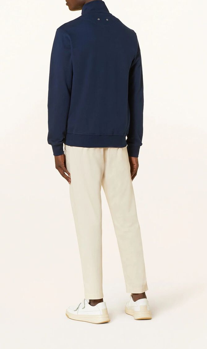 ROUX SWEAT CR24 FZ VBQ VELVET BLEU MARINE