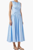 Agatha Knot Waist Midi Dress